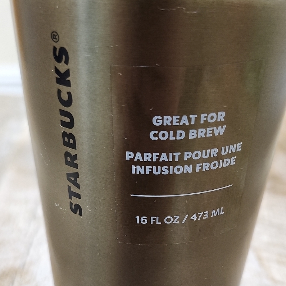 Starbucks Pink and Black Coffee Tumbler with Sleek Design - Picture 3 of 9
